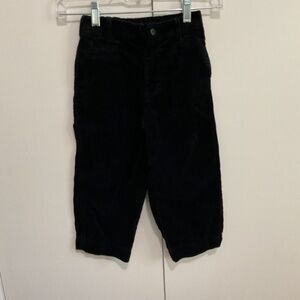 Boys Black Corduroy Pants Size 3T